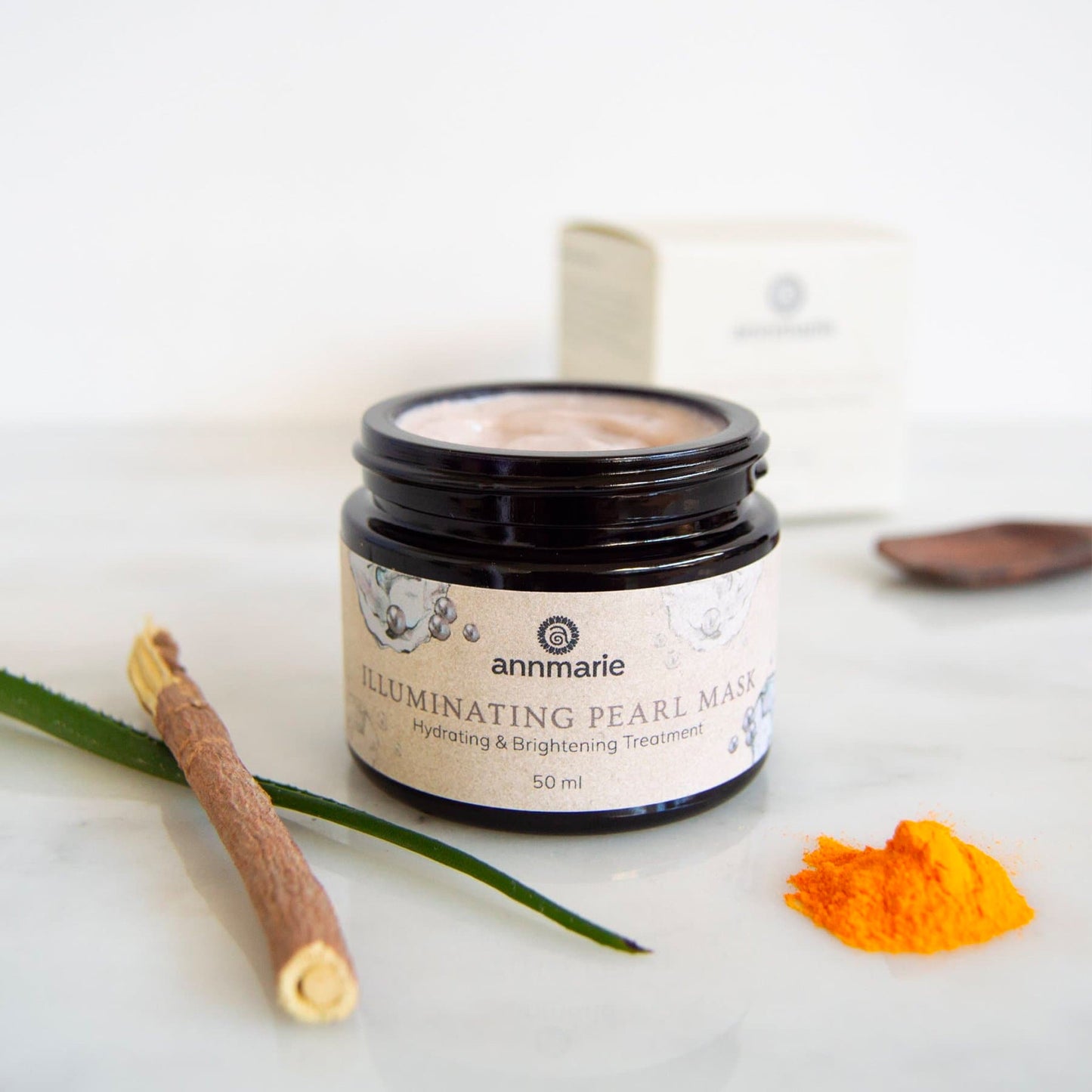 Illuminating Pearl Mask - Hydrating & Brightening Treatment (50ml)- Collective - Homeland Harvest