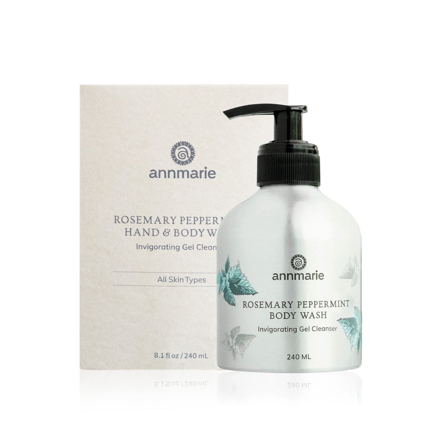 Rosemary Peppermint Hand & Body Wash (240ml)- Collective - Homeland Harvest
