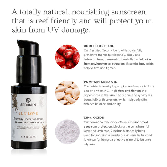Sun Love - Everyday Sheer Sunscreen (50ml)- Collective - Homeland Harvest
