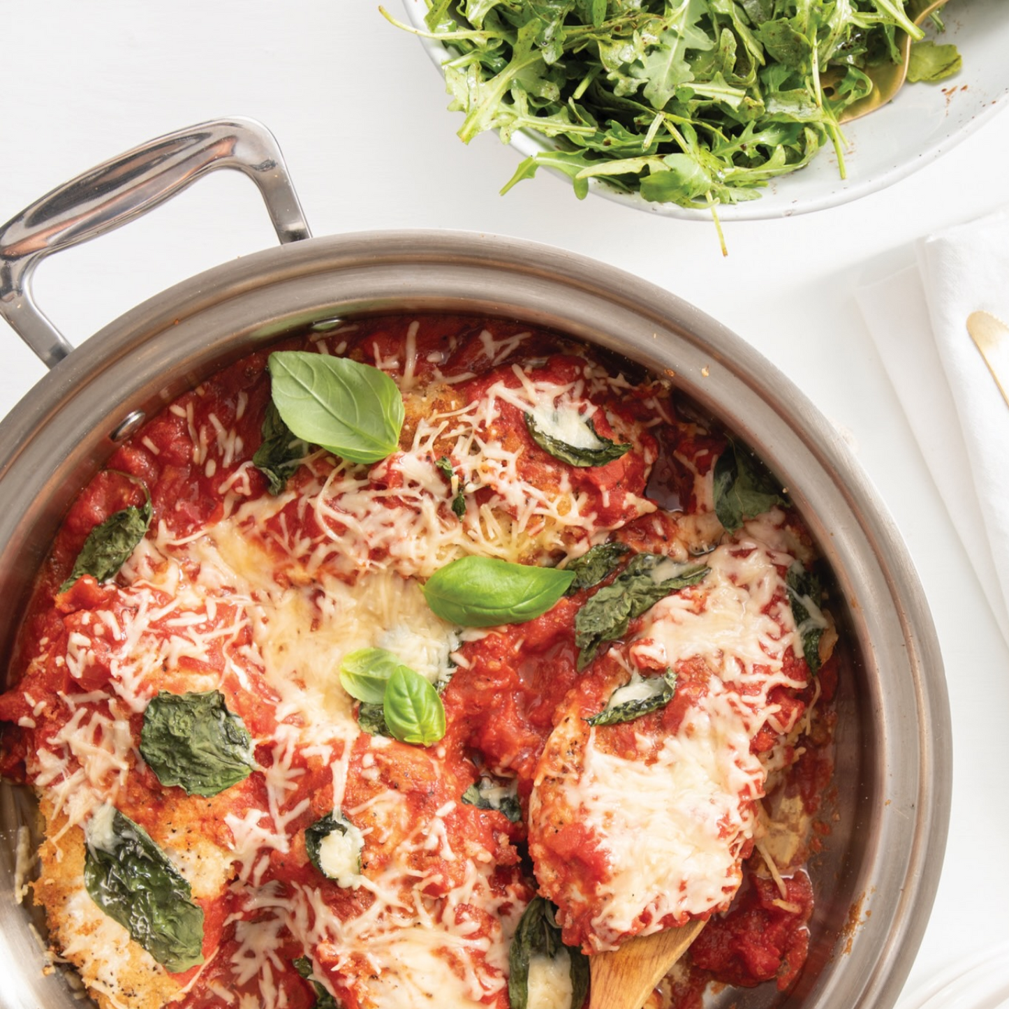 3.5 Quart Sauté Pan with Short Handles - Homeland Harvest