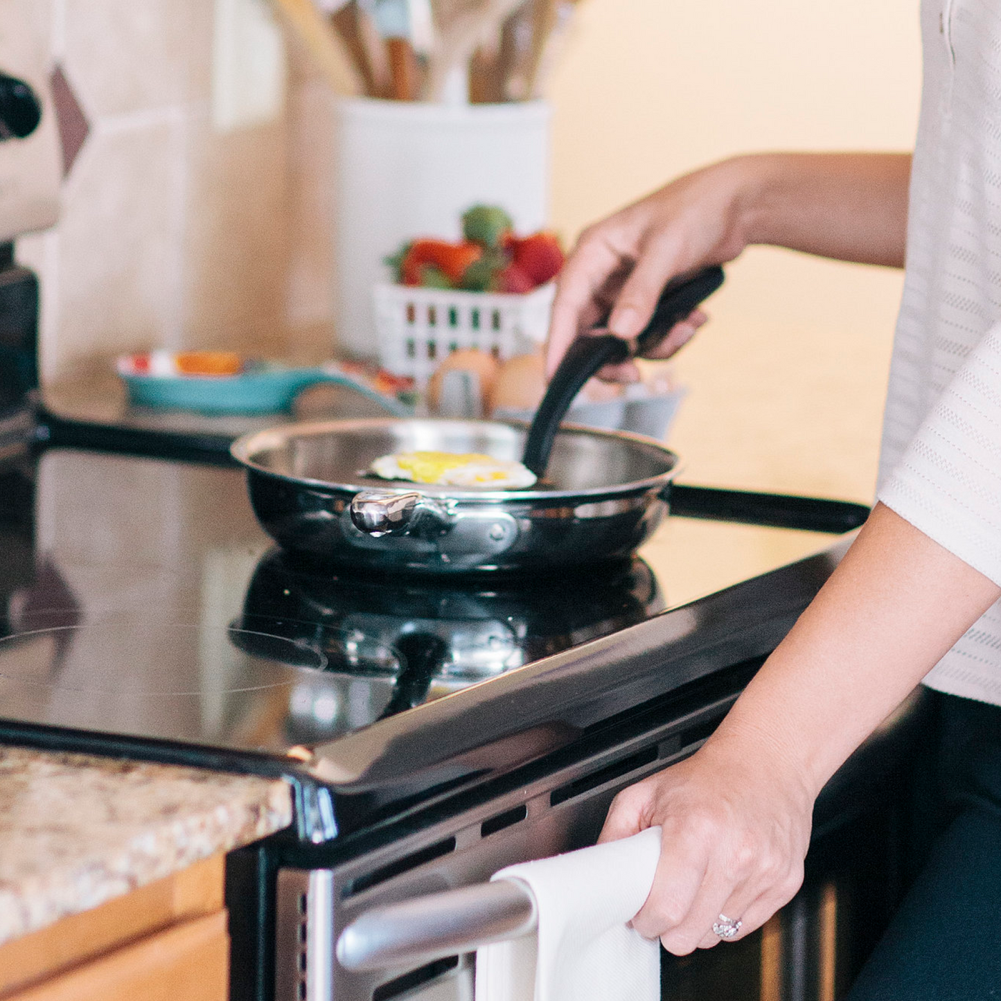 7 Inch Stainless Steel Fry Pan - Homeland Harvest