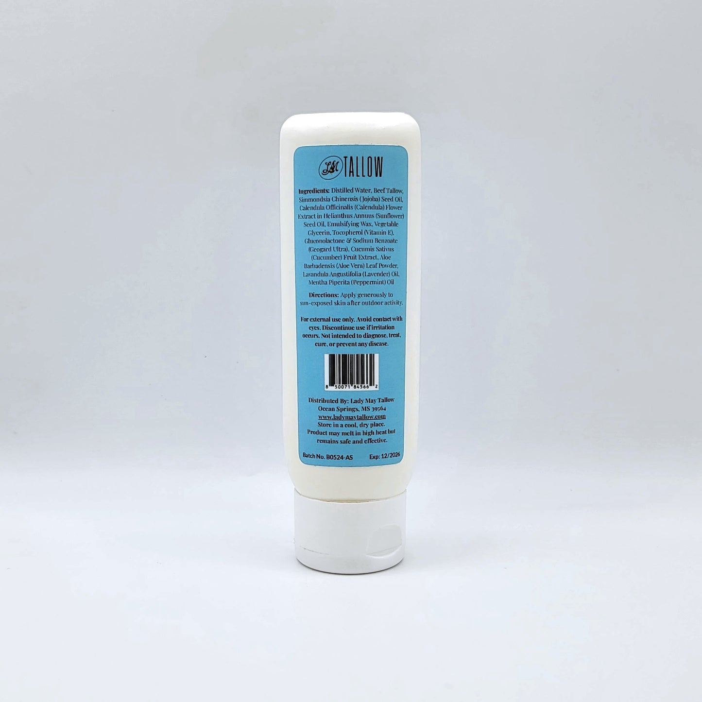 Tallow After Sun Cream | Nourishing Tallow Skincare | Natural Soothing Moisturizer