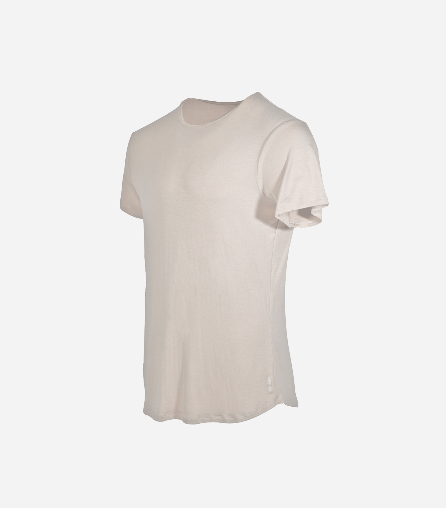 Bamboo Swift Curve-Hem Tee - Black - Homeland Harvest