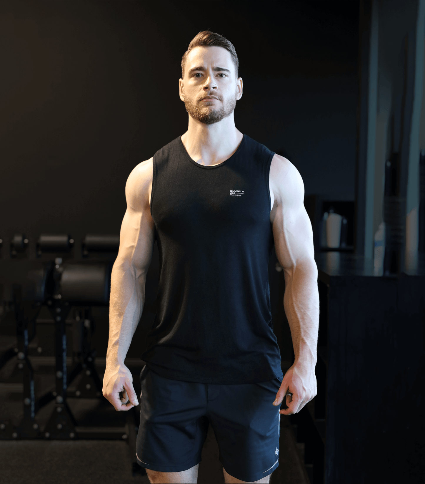 Bamboo Aerotech Tank - Training Div. Heather Grey - Homeland Harvest