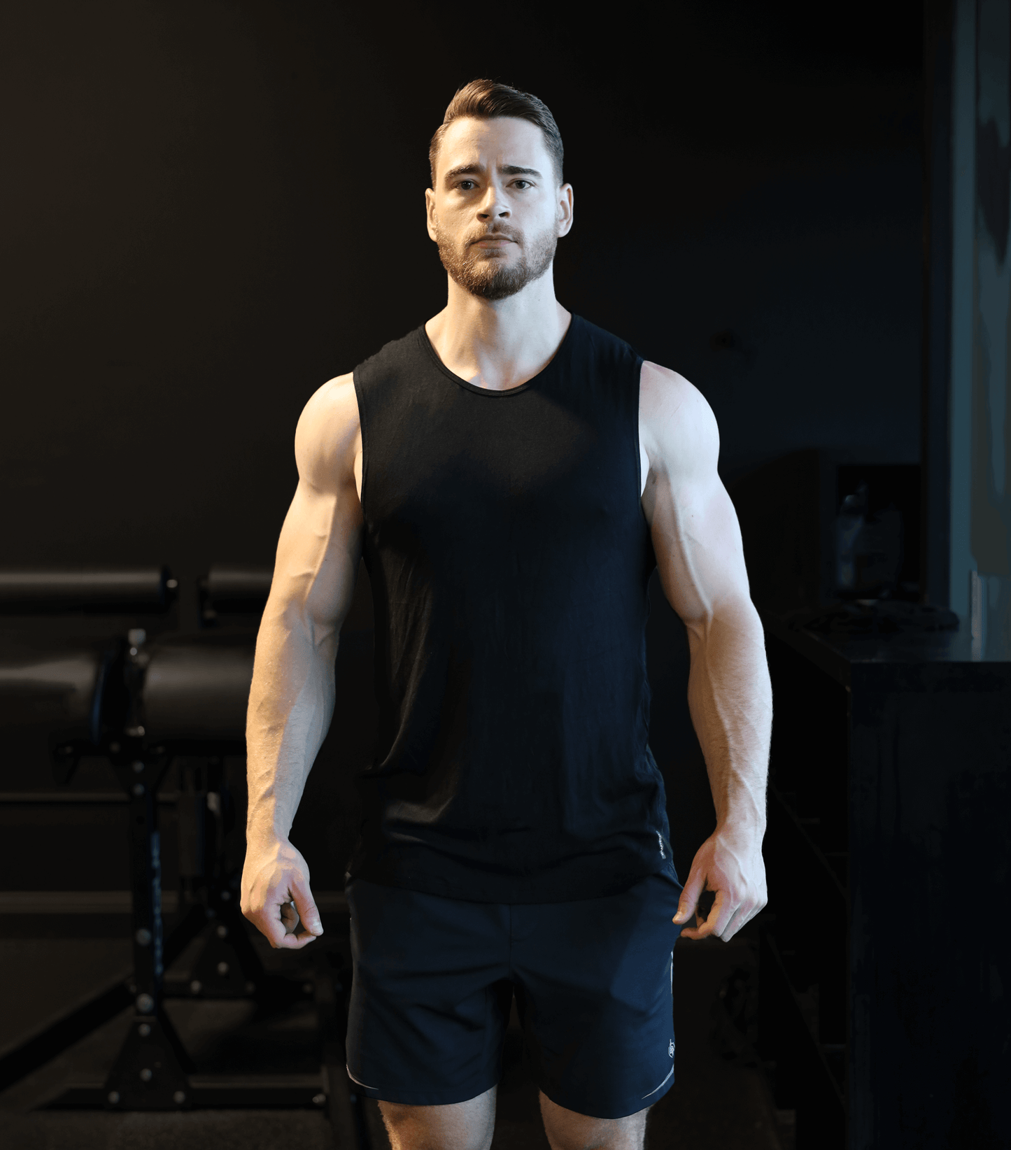 Bamboo Aerotech Tank - Black - Homeland Harvest