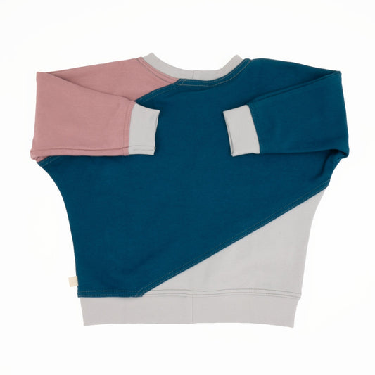 Toddler Diagonal Colorblock Sweatshirt - Homeland Harvest