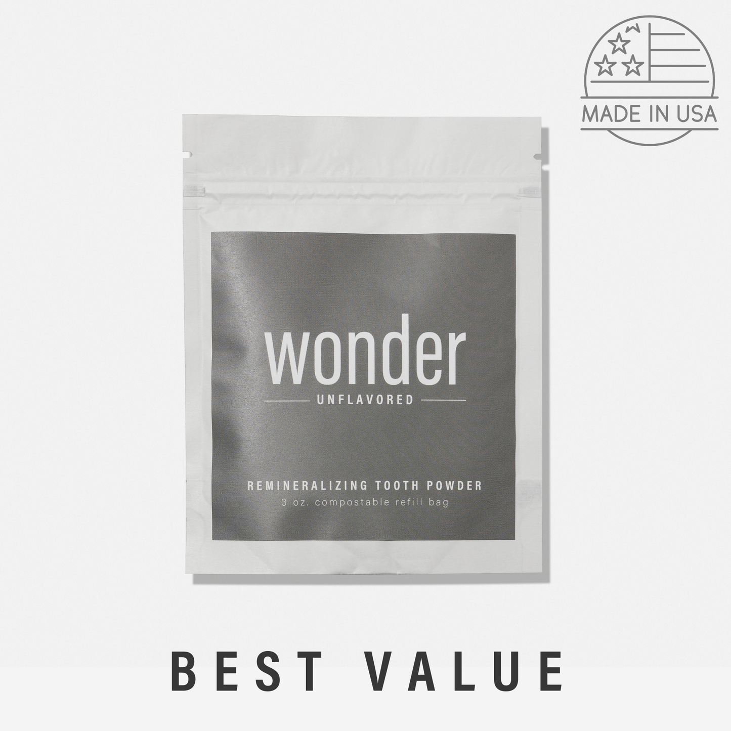 Unflavored Tooth Powder - Homeland Harvest