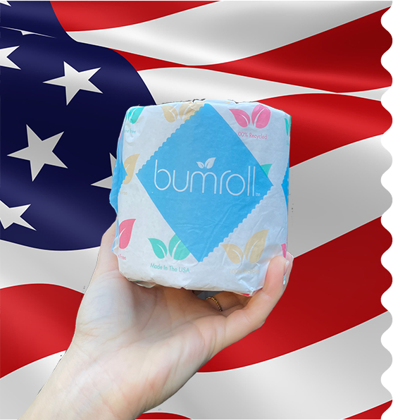 Bumroll, Proudly Made in USA, Premium Toilet Paper & Paper Towels, Plants Trees In The USA - Homeland Harvest