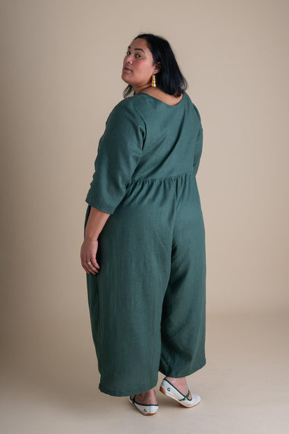 Ranch Jumpsuit (Updated) in Spruce