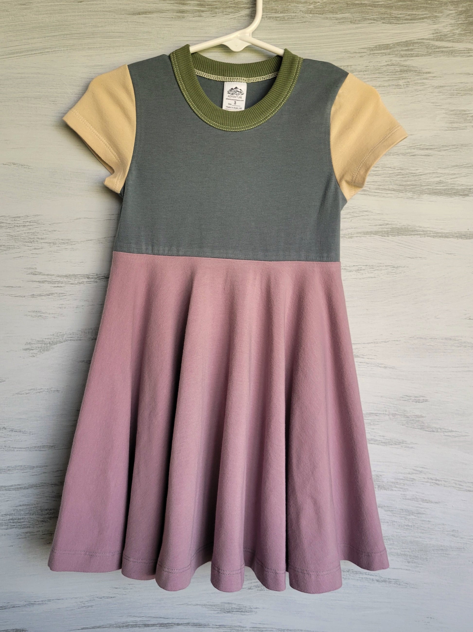 Colorful Girls Dresses - Organic American made Cotton - Homeland Harvest