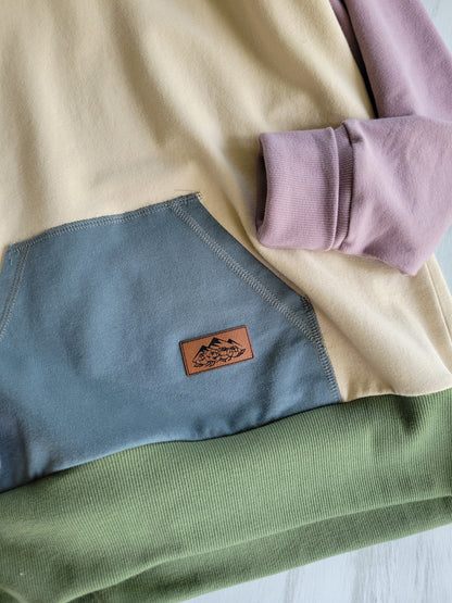 Women's Colorblock Hoodie - Homeland Harvest