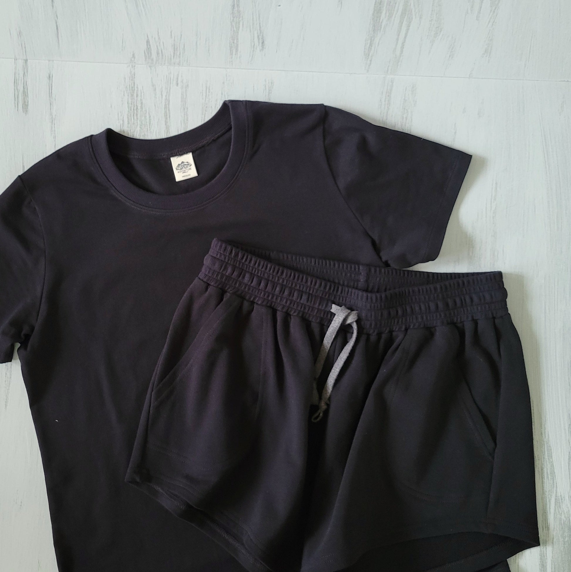 Womens Lounge Set - Shorts - Homeland Harvest