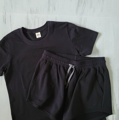 Womens Lounge Set - Shorts - Homeland Harvest