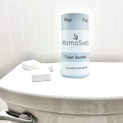 Toilet Bomb Cleaning Tabs | Non-toxic Toilet Cleaner - Homeland Harvest