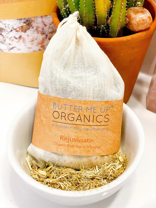 Organic Rejuvenating Bath Tea or Sachet - Homeland Harvest