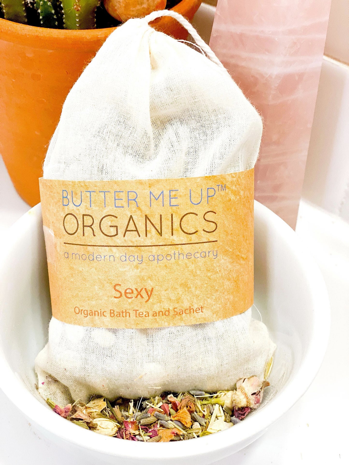 Sexy Organic Bath Tea or Sachet - Homeland Harvest