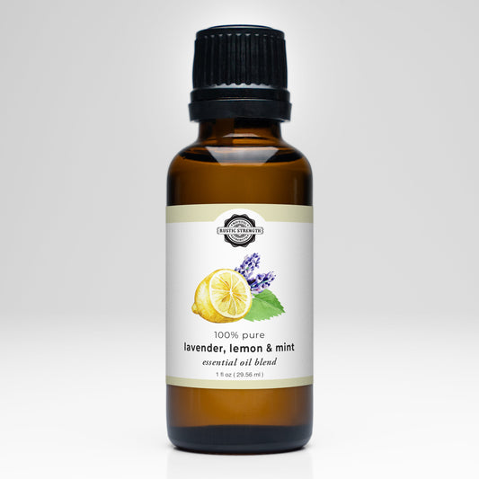 Lavender, Lemon & Mint Essential Oil Blend - Homeland Harvest