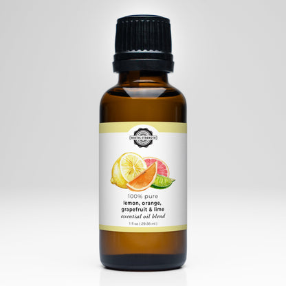 Lemon, Orange, Grapefruit & Lime Essential Oil Blend - Homeland Harvest