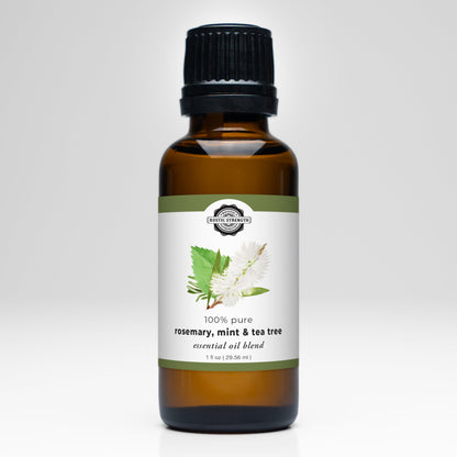 Rosemary, Mint & Tea Tree Essential Oil Blend - Homeland Harvest