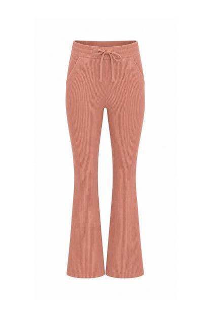 Jules Waffle Knit Organic Cotton Drawstring Pant