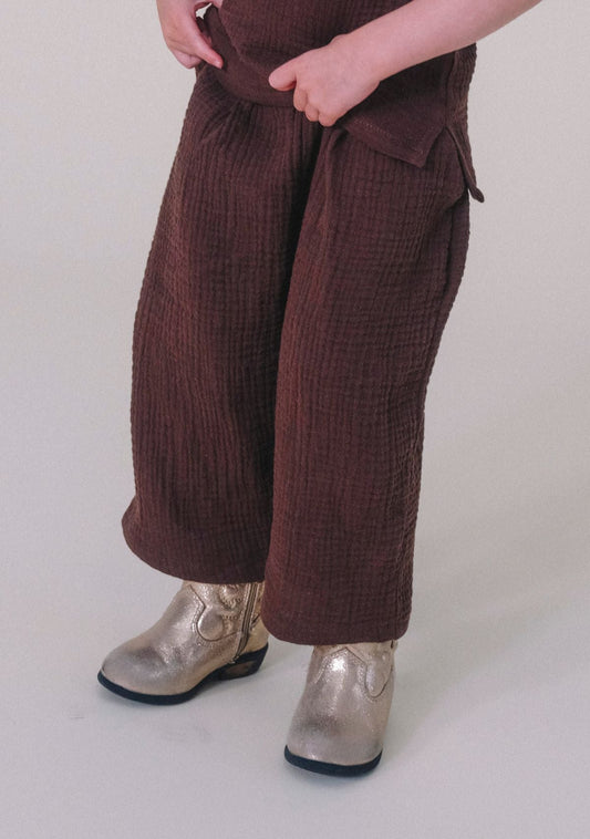 Nico Toddler Pant- Chicory Coffee - Homeland Harvest