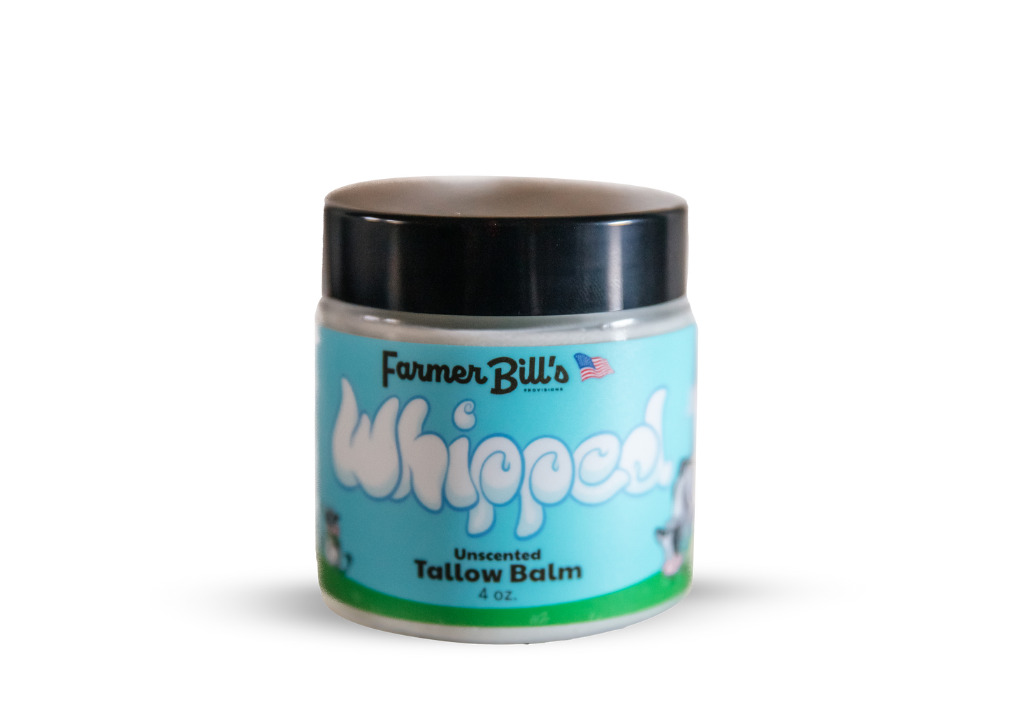 Whipped Unscented Grass-fed Tallow Balm 4 oz