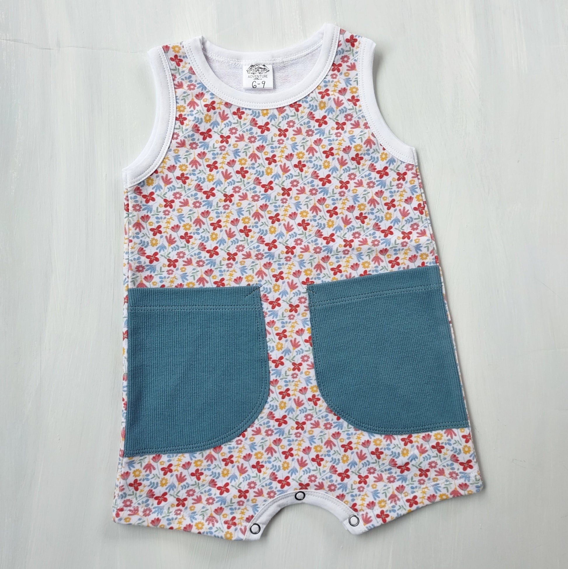 Baby/Toddler Tank Romper - Homeland Harvest