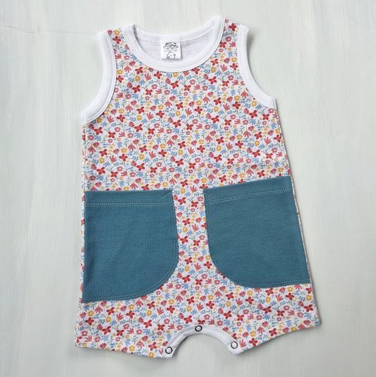 Baby/Toddler Tank Romper - Homeland Harvest