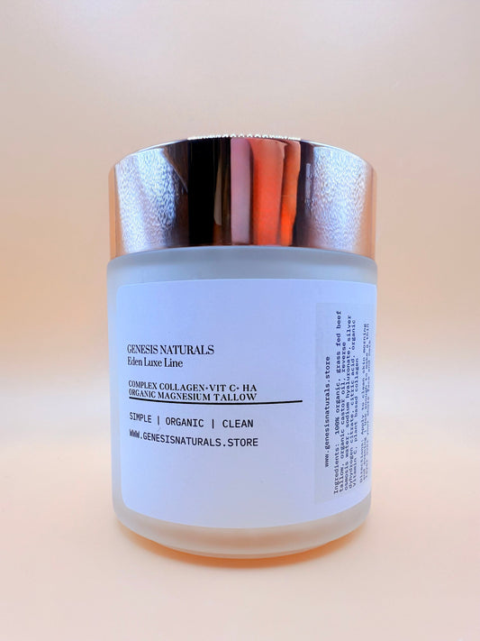 2 oz | Eden Luxe Line | Complex Collagen | Vit C | HA tallow - Homeland Harvest