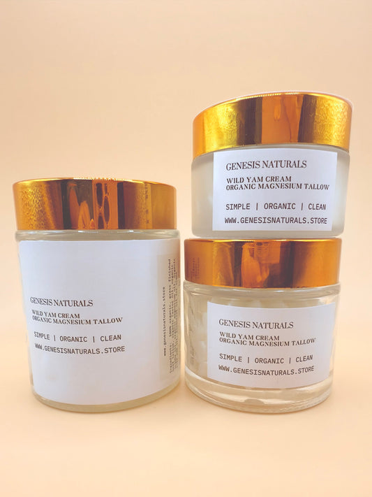 4 oz Organic Wild Yam Tallow - Homeland Harvest