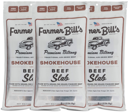 8 oz Smokehouse Beef Biltong Slab