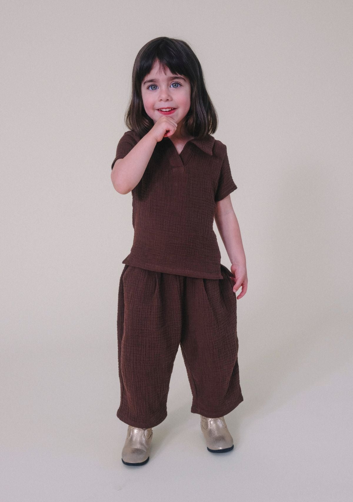 Nico Toddler Pant- Chicory Coffee - Homeland Harvest