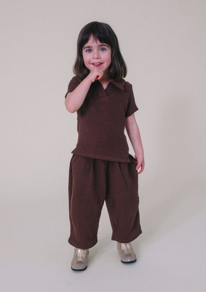 Nico Toddler Pant- Chicory Coffee - Homeland Harvest