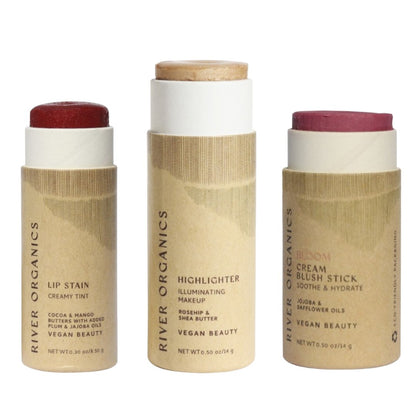 Lip + Highlighter + Blush Set - Homeland Harvest