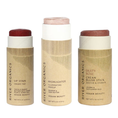 Lip + Highlighter + Blush Set - Homeland Harvest