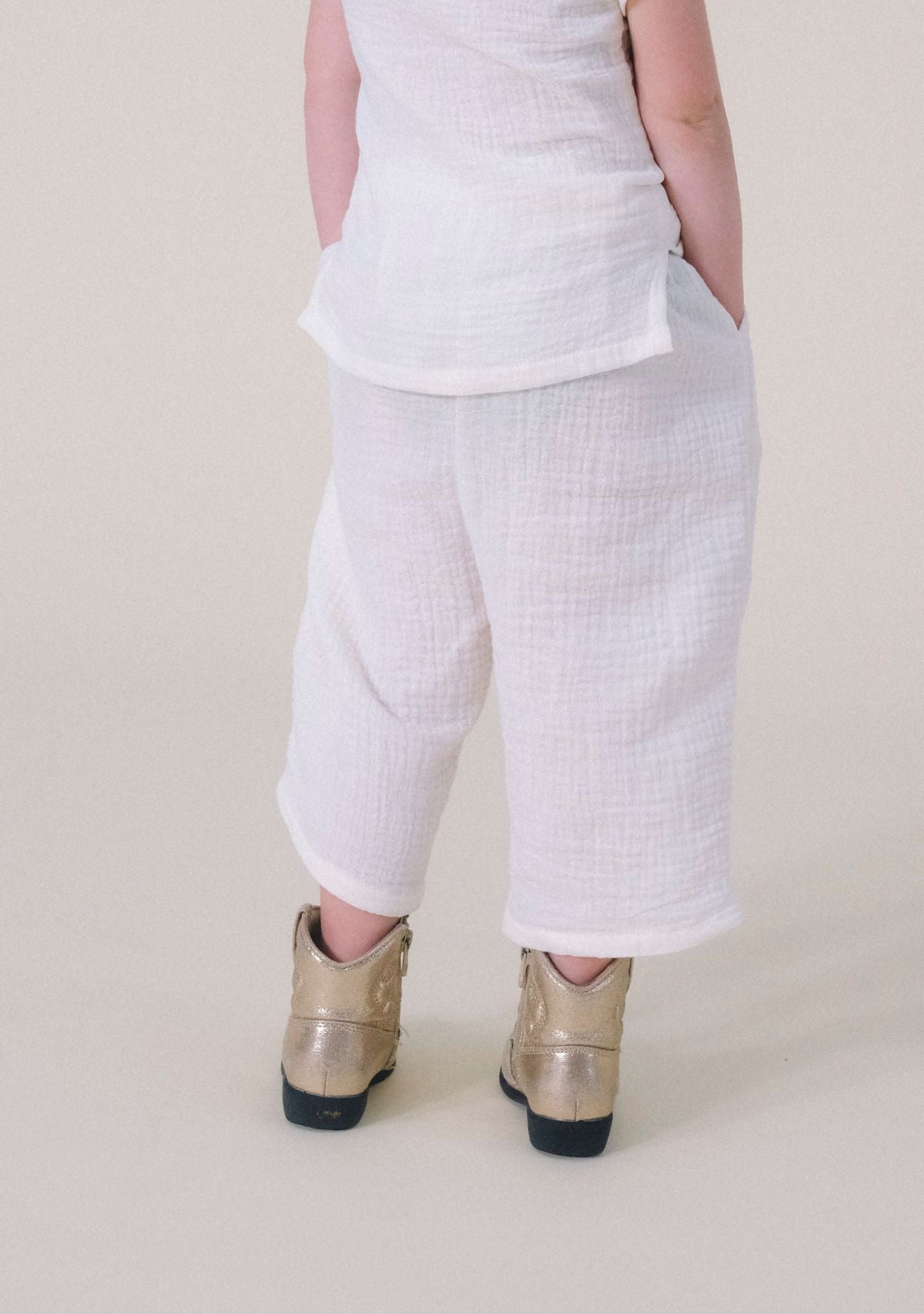 Nico Toddler Pant- Ivory - Homeland Harvest