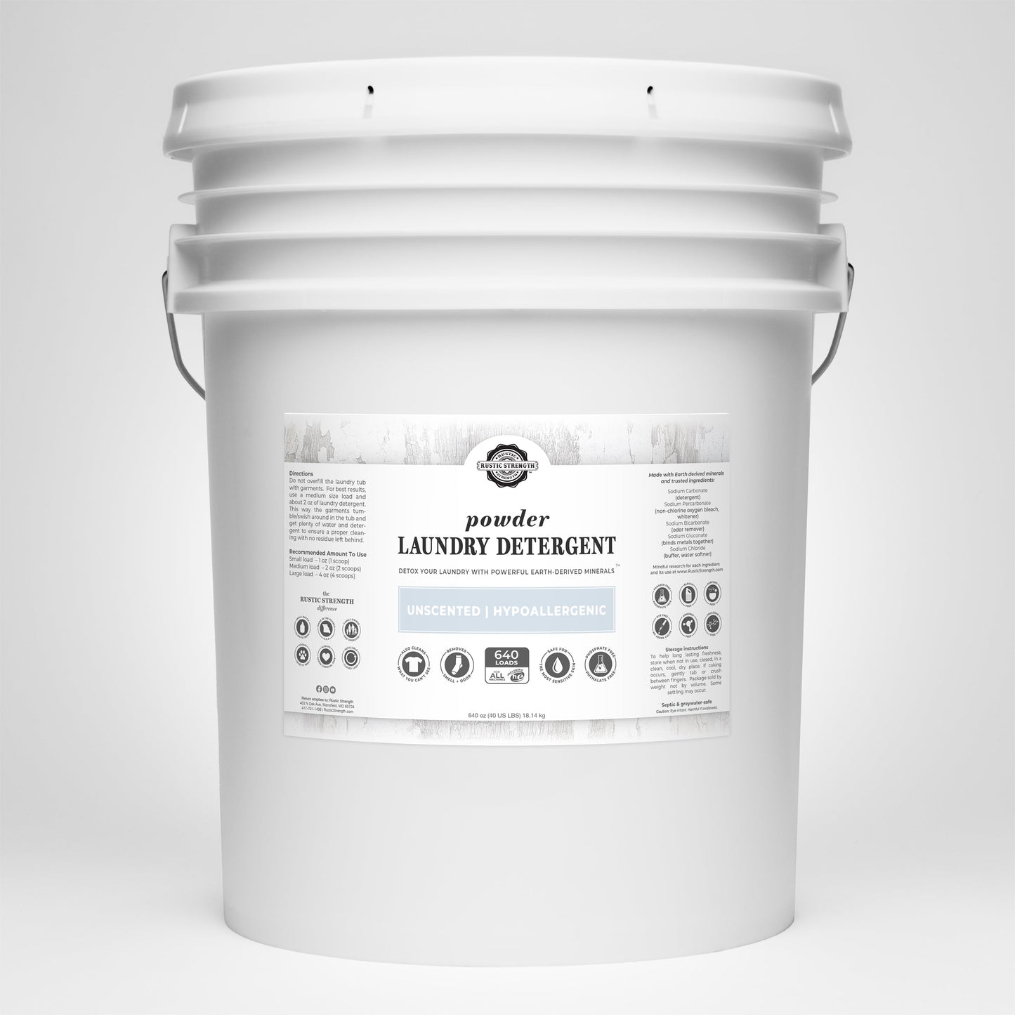 Powder Laundry Detergent - Homeland Harvest