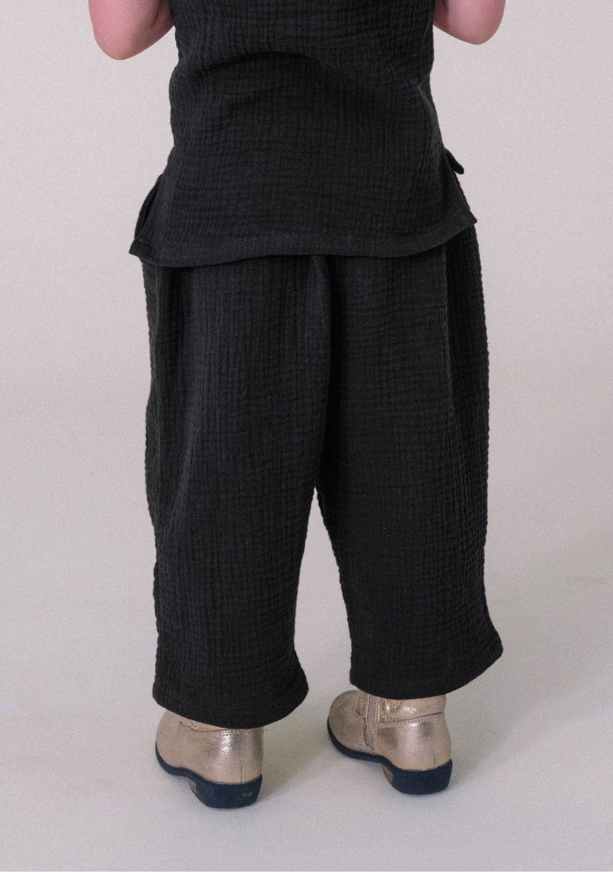 Nico Toddler Pant- Black - Homeland Harvest