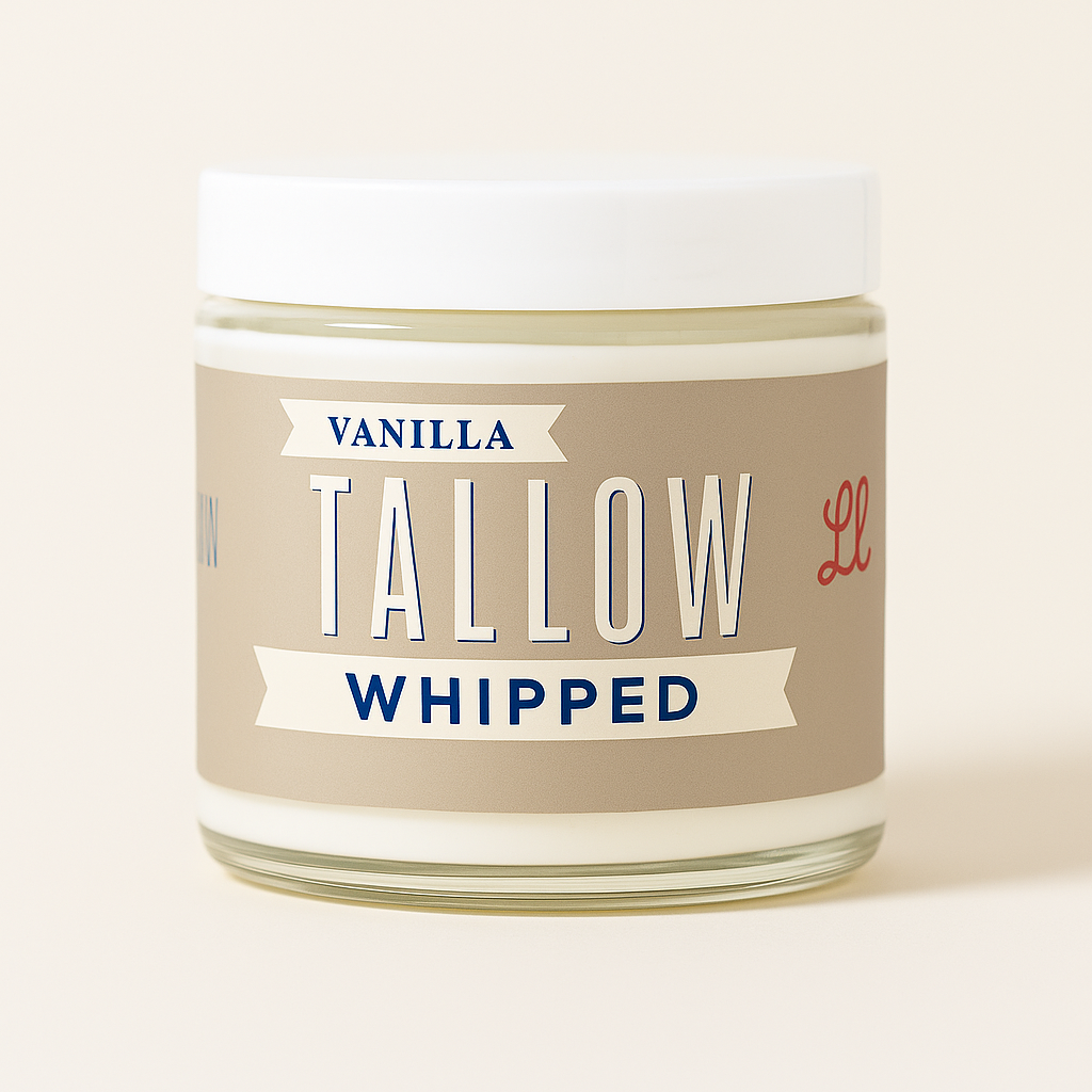 Vanilla Bean Luxury Gift Box | Tallow Skincare, Candle & Soap