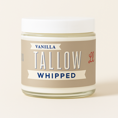 Vanilla Bean Luxury Gift Box | Tallow Skincare, Candle & Soap