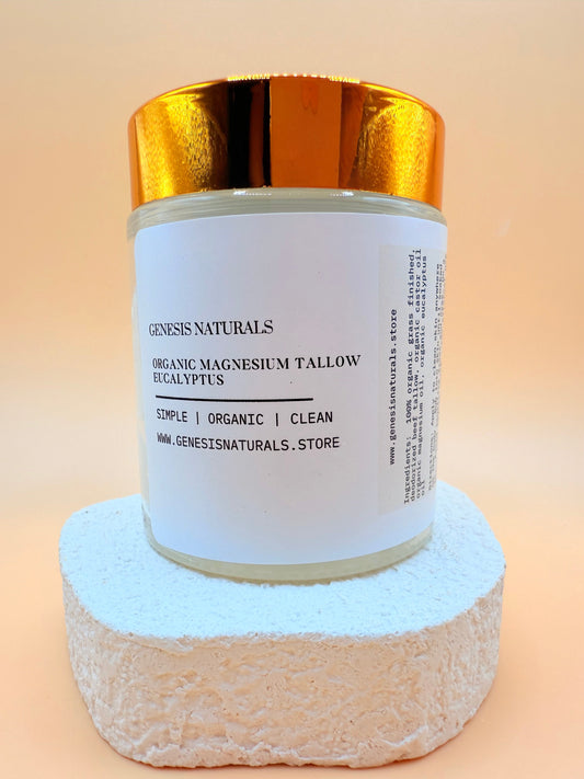 4 oz Eucalyptus Magnesium Tallow - Homeland Harvest
