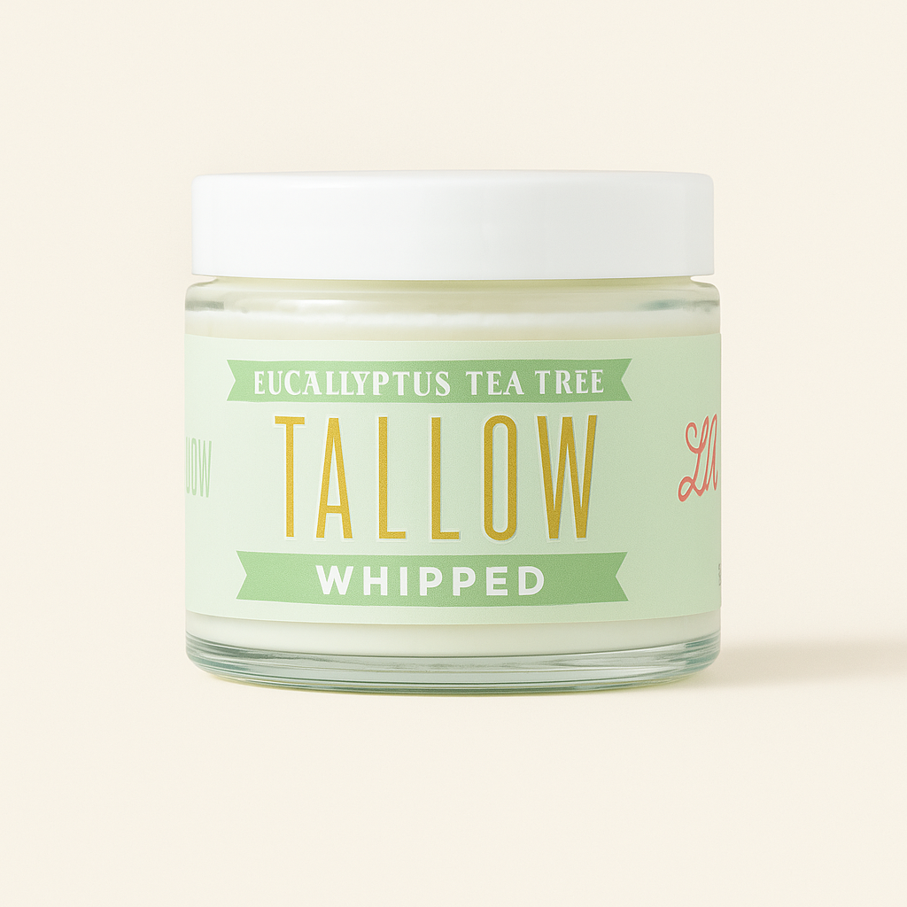 Whipped Tallow Trio - 9oz - Lavender, Vanilla, Eucalyptus Premium Quality All Natural Gift Box by The Lady May