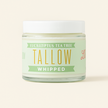 Whipped Tallow Trio - 9oz - Lavender, Vanilla, Eucalyptus Premium Quality All Natural Gift Box by The Lady May