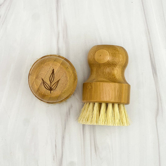 Bamboo Pot Brush - Homeland Harvest