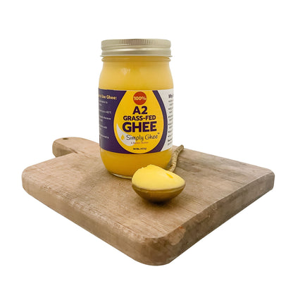 A2 Grassfed Non-GMO Ghee 16oz - Case of 12 - Homeland Harvest