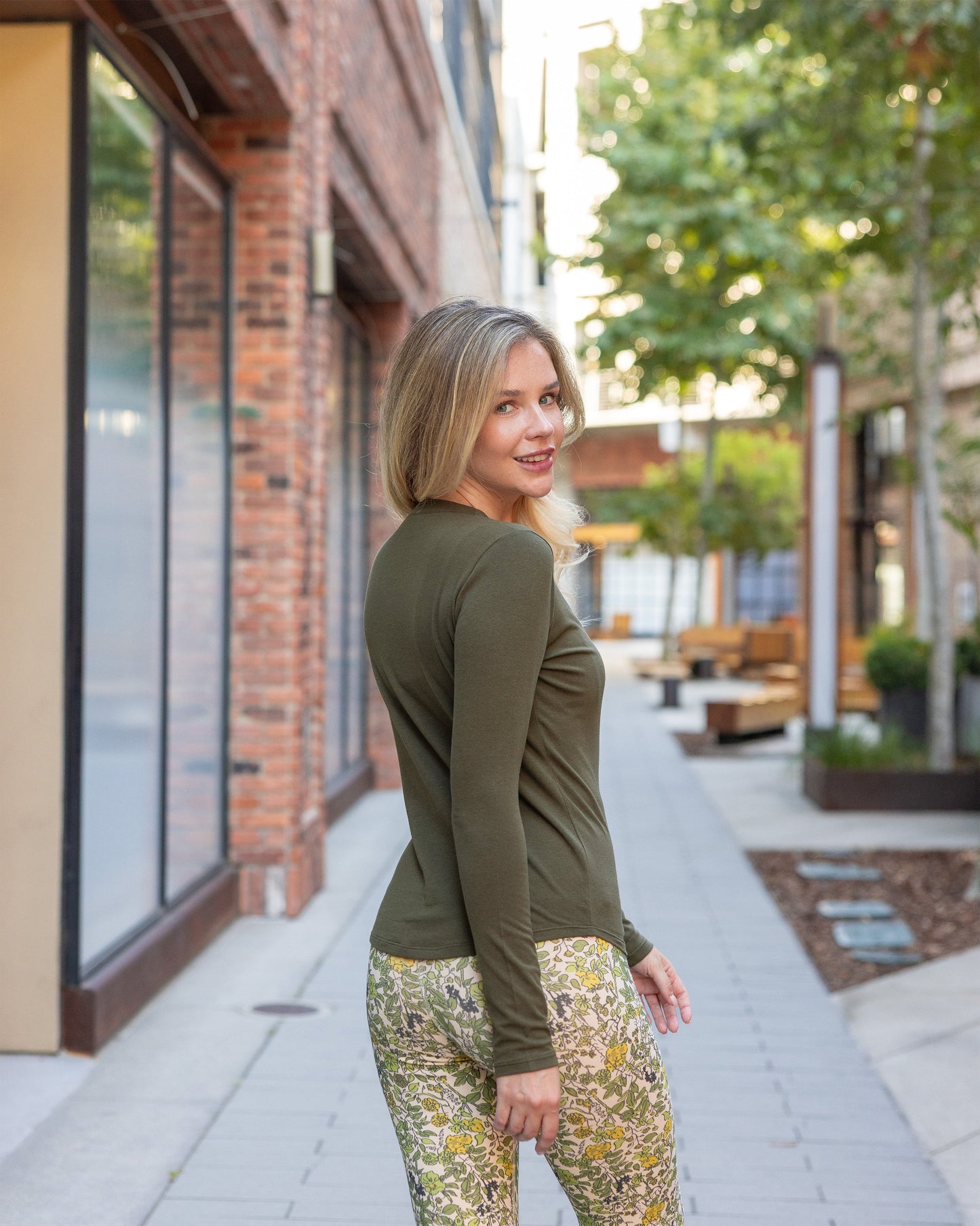 Monroe Organic Cotton Henley Long Sleeve