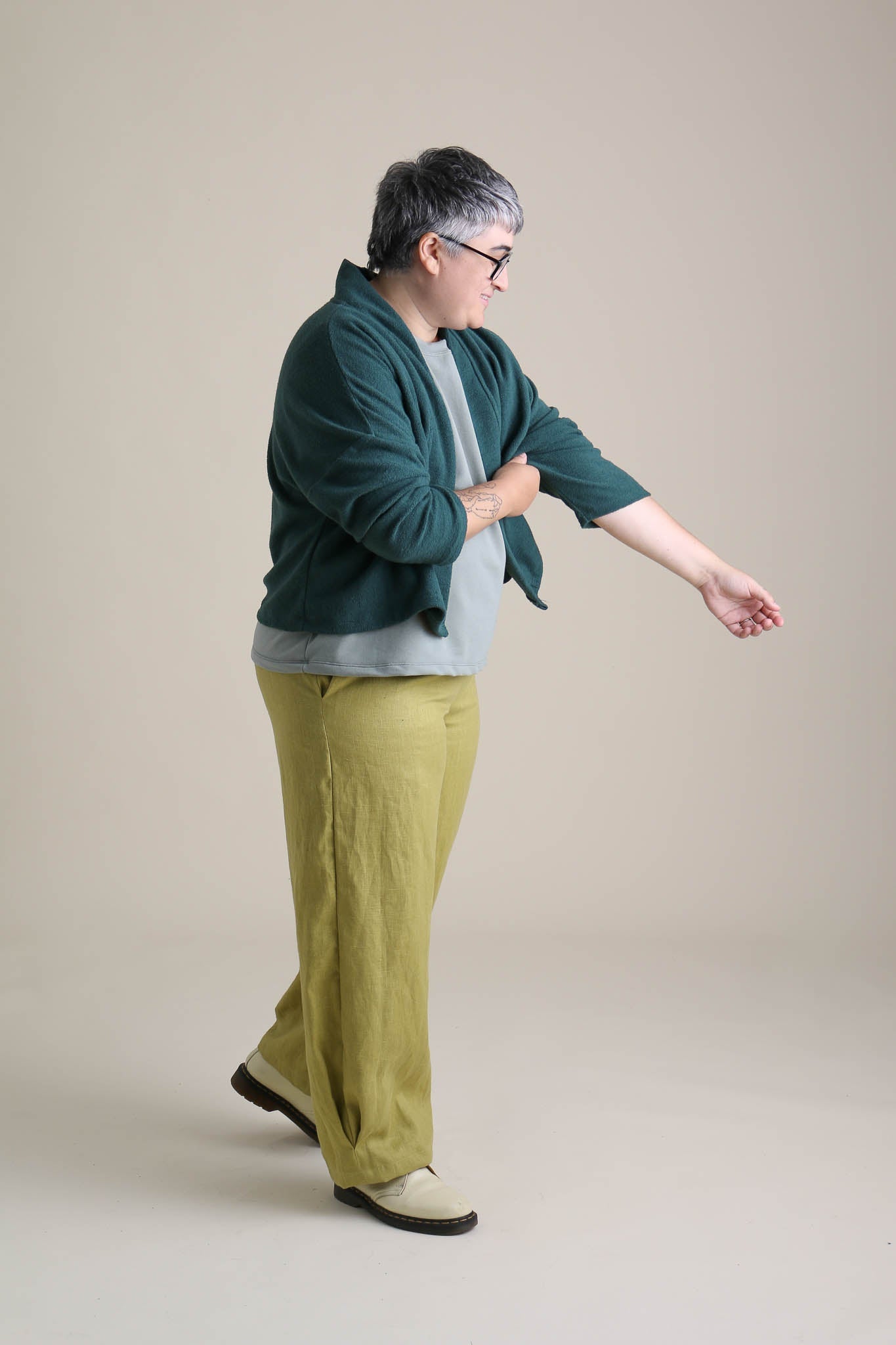 Drifter Cardigan (Updated) in Marine