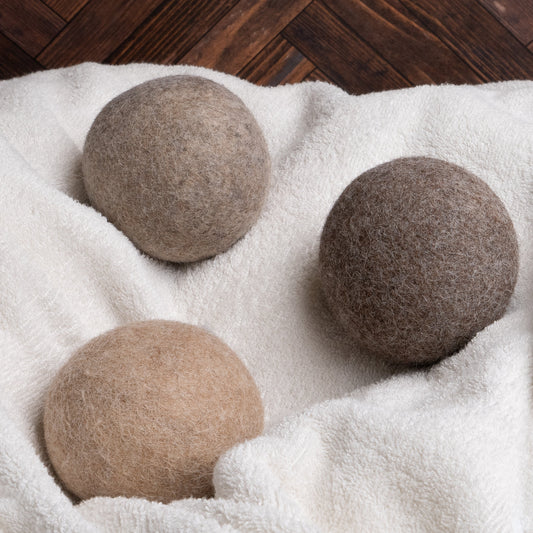 Alpaca Dryer Balls ( 3 pack ) - Homeland Harvest