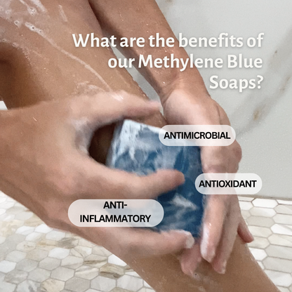 Exfoliating Methylene Blue Body Soap