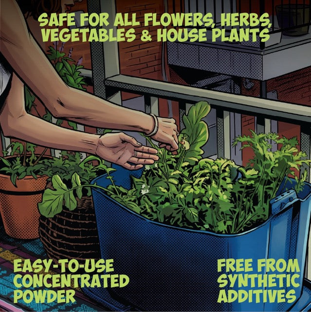 Growganica Kelp it Real Organic Soluble Seaweed 0-0-14 | Natural Plant Growth Stimulant & Fertilizer for Soil & Hydroponics